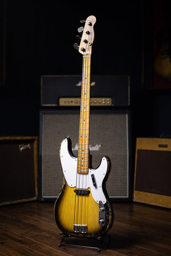 1968 Fender Telecaster Bass (1968 Neck, MJT Body, Seymour Duncan Pickups) - Sunburst