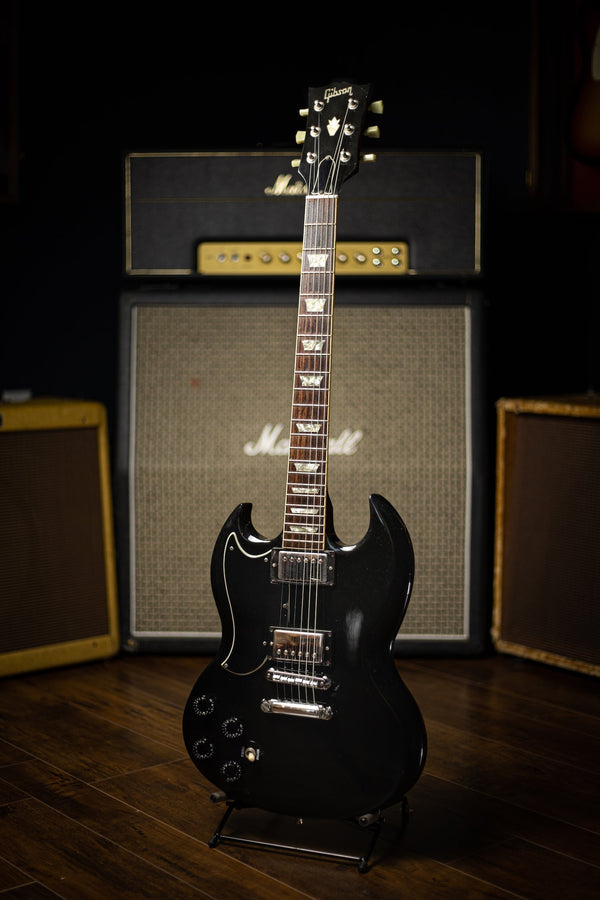 1986 Gibson SG Standard Left Handed Electric Guitar - Ebony