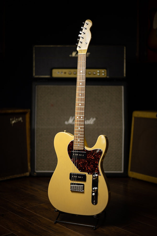 1994 Fender Custom Shop Telecaster Jr. Electric Guitar - TV Yellow