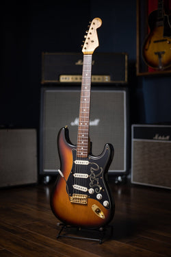 1992 Fender Stevie Ray Vaughn Stratocaster Electric Guitar - Sunburst