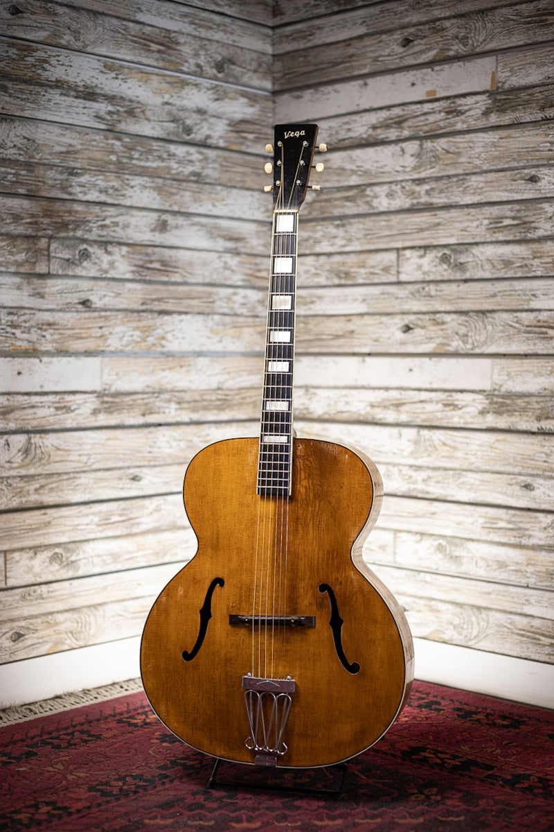 1940 Vega Advanced Model C-56 Refinished Acoustic Guitar - Natural