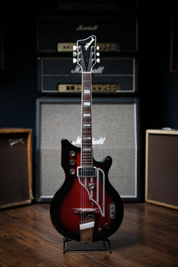 1964 National Val Pro 82 Electric Guitar - Red Burst