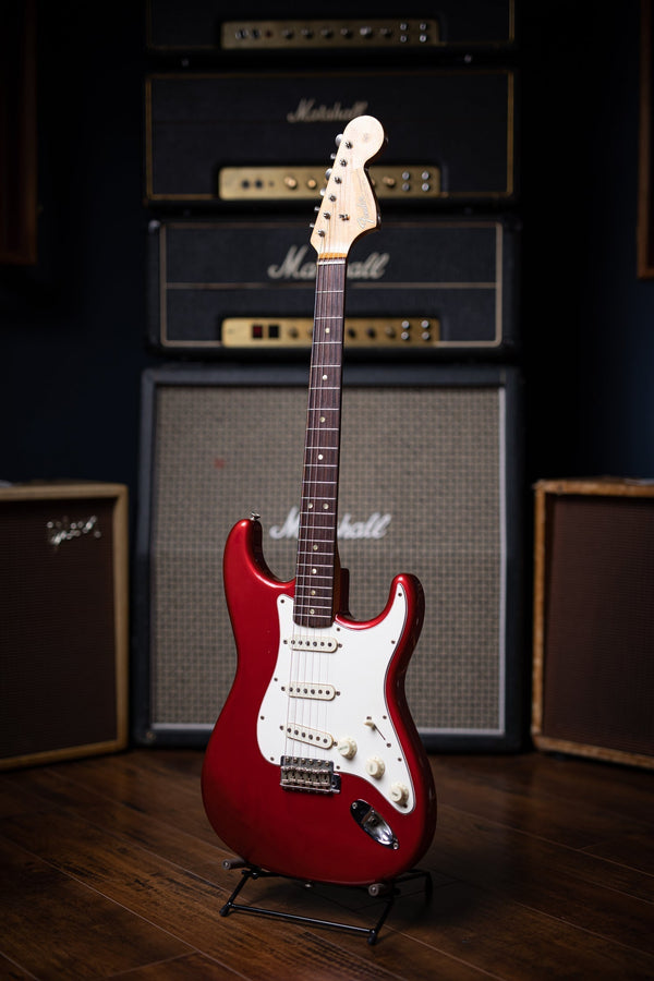 1966 Fender Stratocaster Electric Guitar - Candy Apple Red