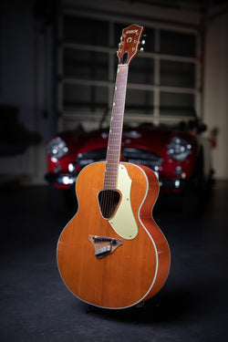 1962 Gretsch Rancher Jumbo Acoustic Guitar - Western Orange