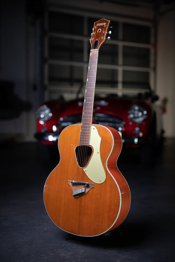 1962 Gretsch Rancher Jumbo Acoustic Guitar - Western Orange