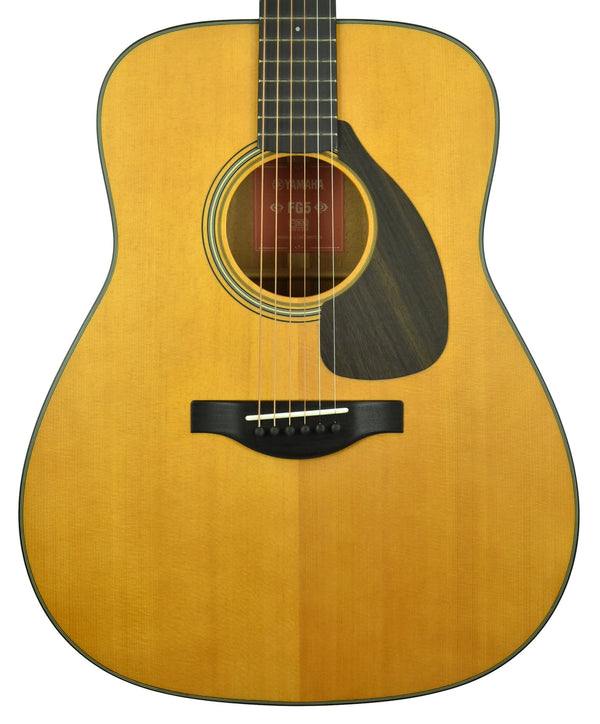 Used Yamaha FG5 Red Label Acoustic Guitar in Natural HPM727A