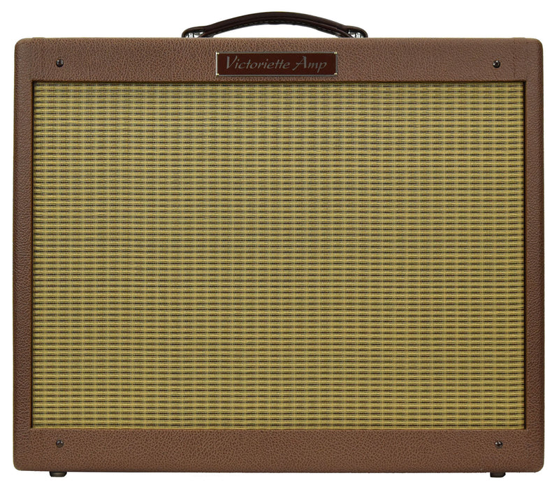 Victoria Victoriette 6V6 1x12 Guitar Amplifier in Brown Tolex 7535